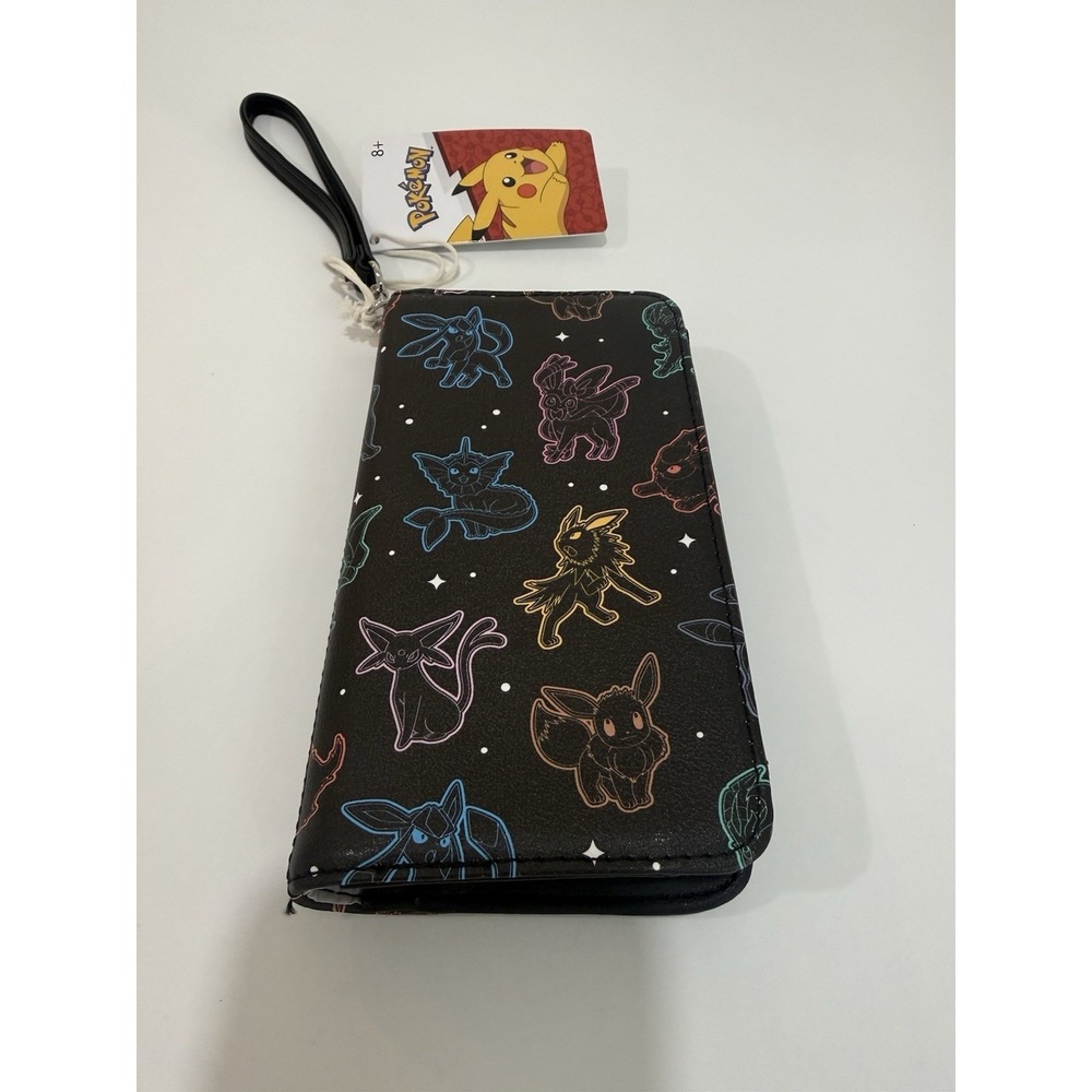 NWT Loungefly Pokemon Eevee Eeveelution Constellations Zipper Wallet - Picture 4 of 7